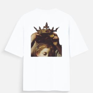 Honoured Crown White Tshirt .