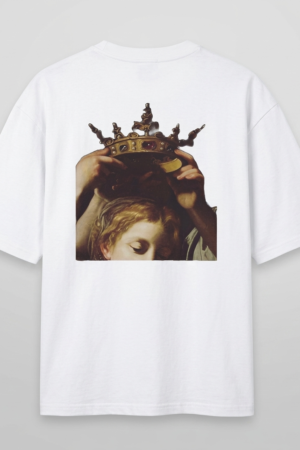 Honoured Crown White Tshirt