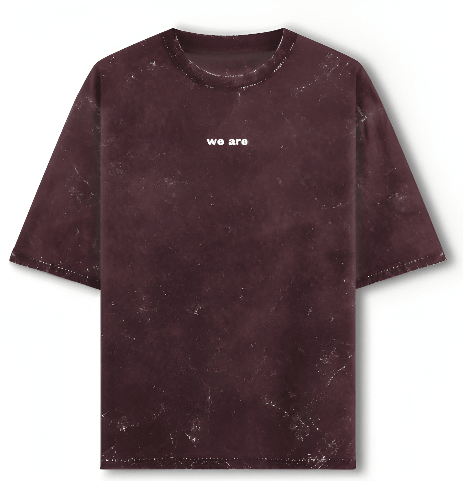 Tribe printed Acid Washed Oversized Tee - Image 4