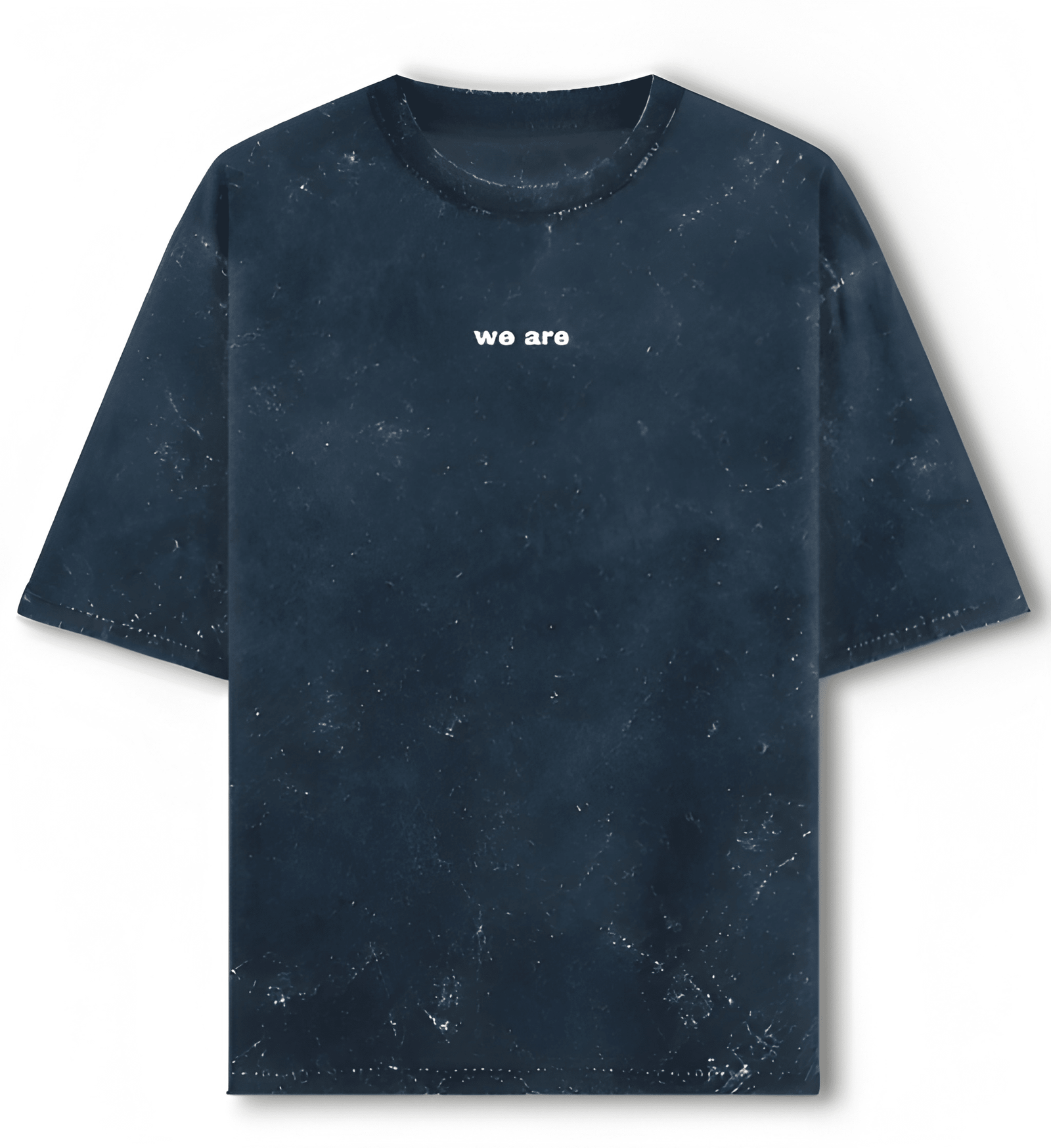 Tribe printed Acid Washed Oversized Tee - Image 3