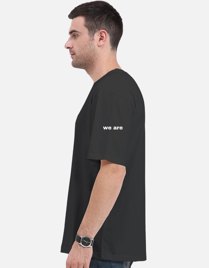 Premium cotton 300 gsm Oversized Classic T-shirt - Image 2