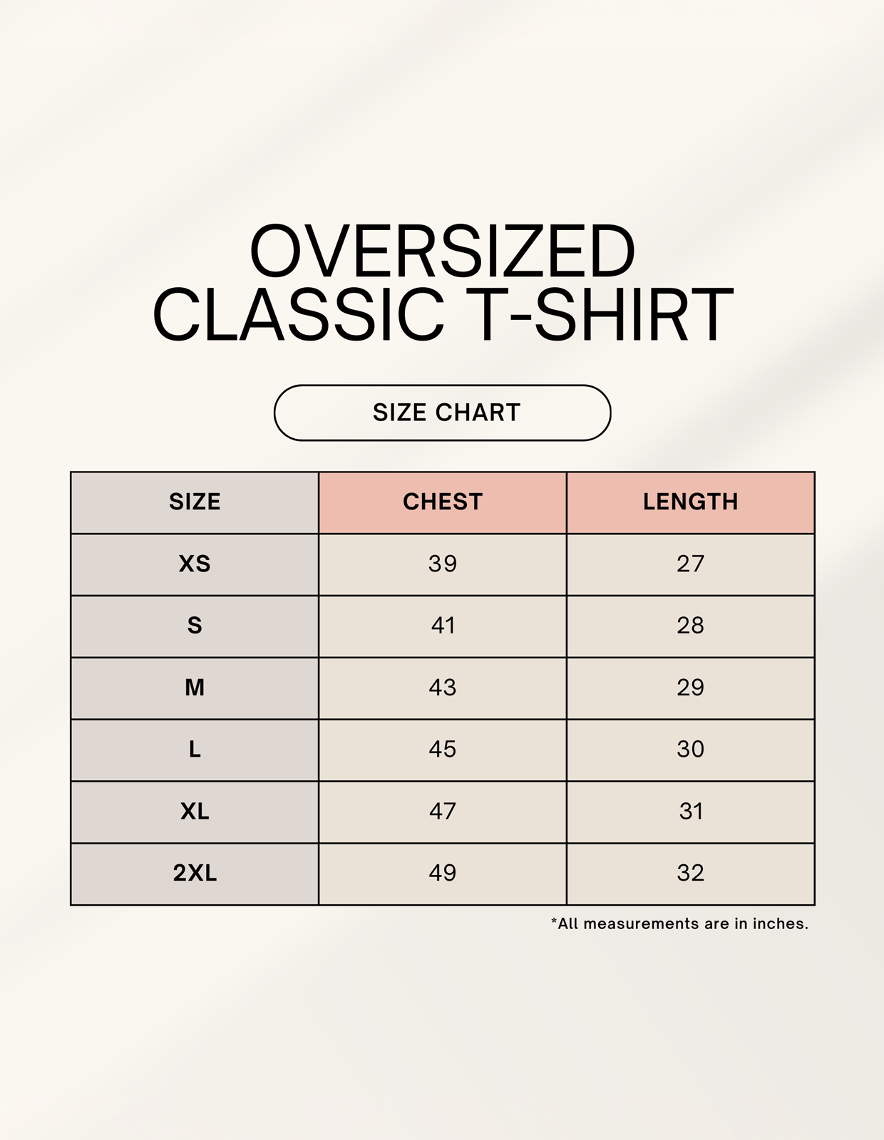 Blank Oversized Classic T-Shirt - Image 2