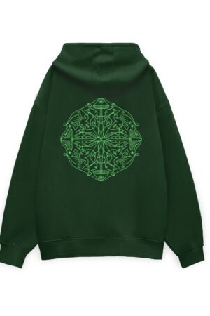 Mandana print Hoodie